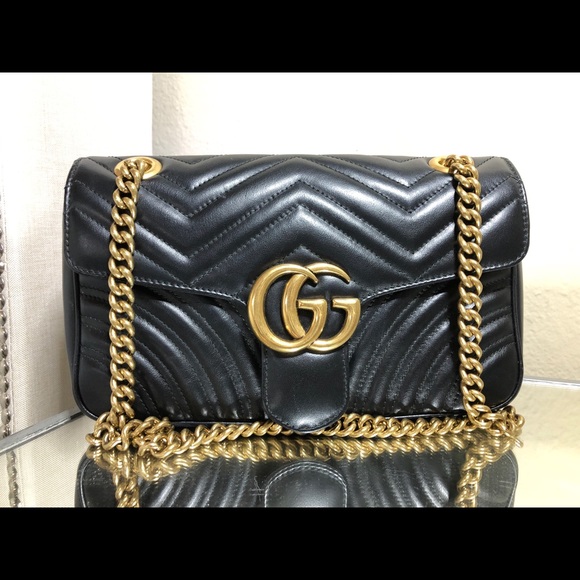 Gucci Handbags - Gucci Marmont Small Shoulder Bag